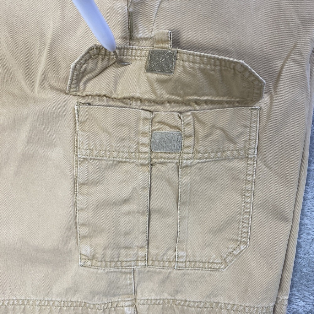 Columbia Shorts Men Beige Sz 42 100% Cotton Cargo Utility Casual Outdoors Hiking - Picture 7 of 12